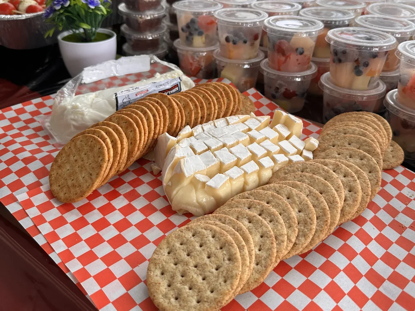 Catering platter spread